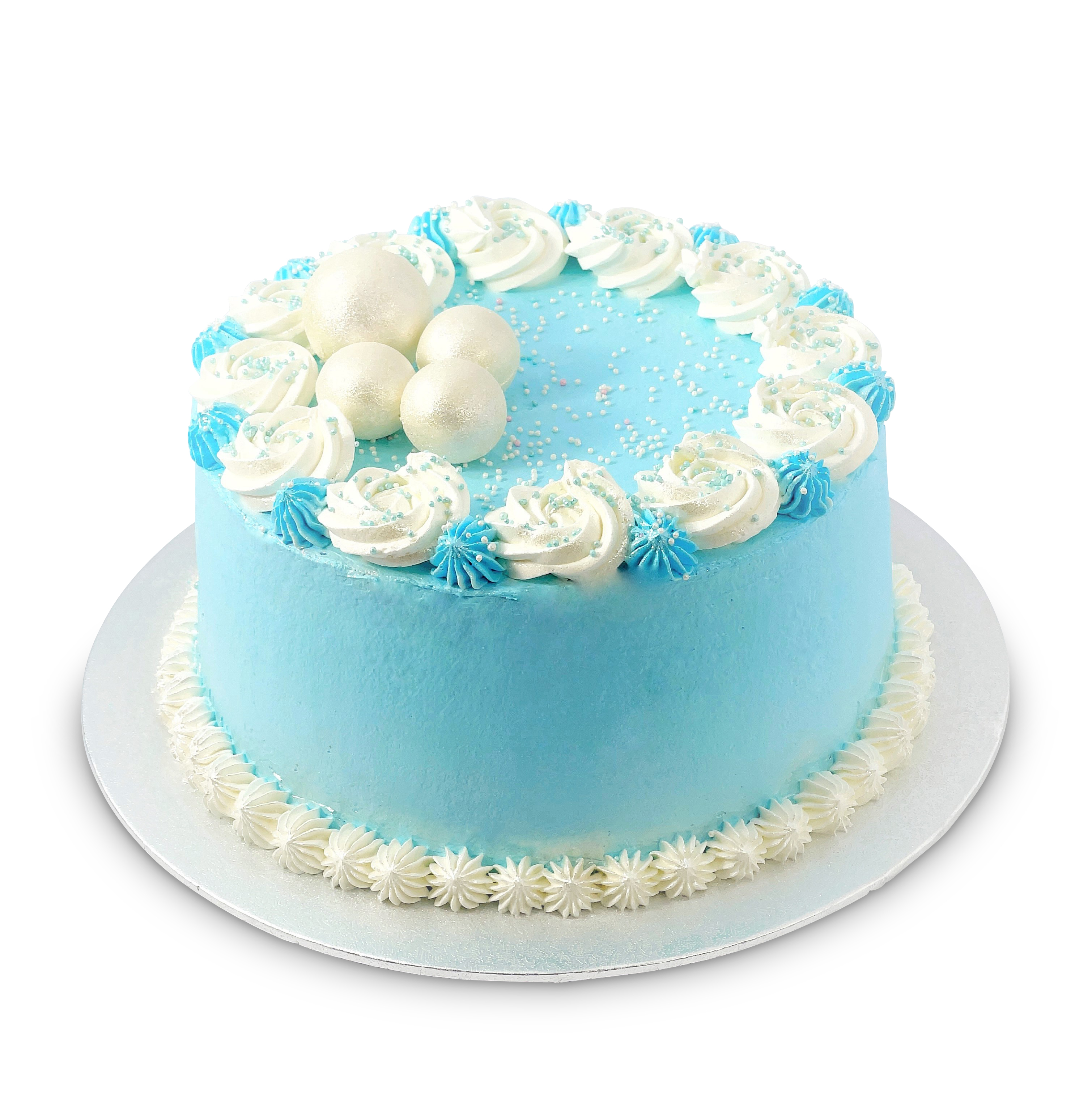 Rana’s blaue Rahm-Torte